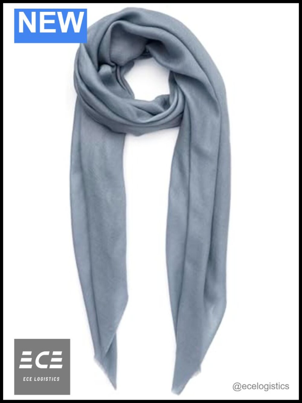 Merino Wool Silk Scarf Long Soft Gift Box Kashmir India